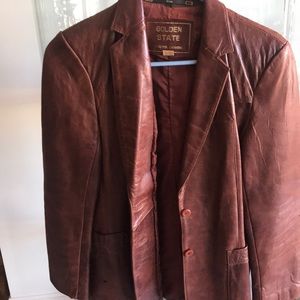 Leather jacket